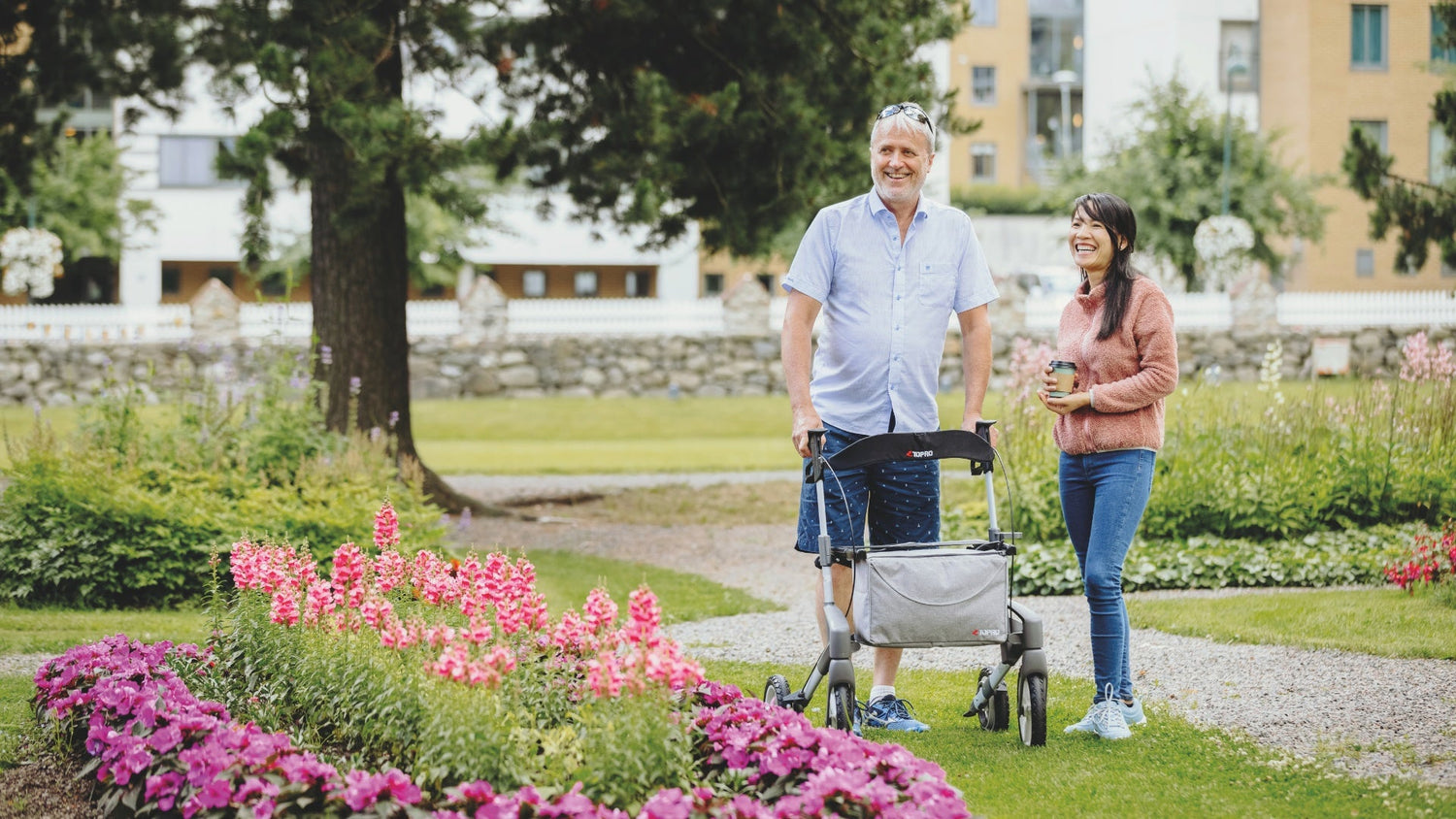 Rollatoren, Frühling, Sommer